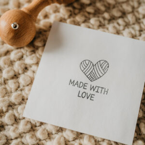 Drewniany Stempel Hand Made.