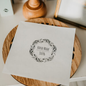Drewniany Stempel Hand Made.