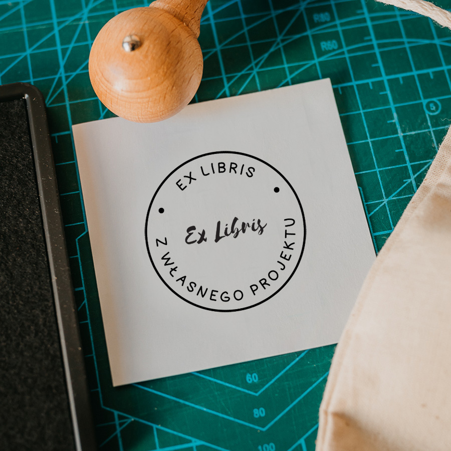 Stempel Ex Libris Z Własnym Projektem