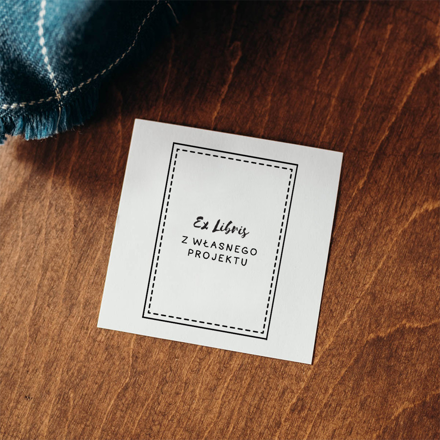 Stempel Ex Libris Z Własnym Projektem