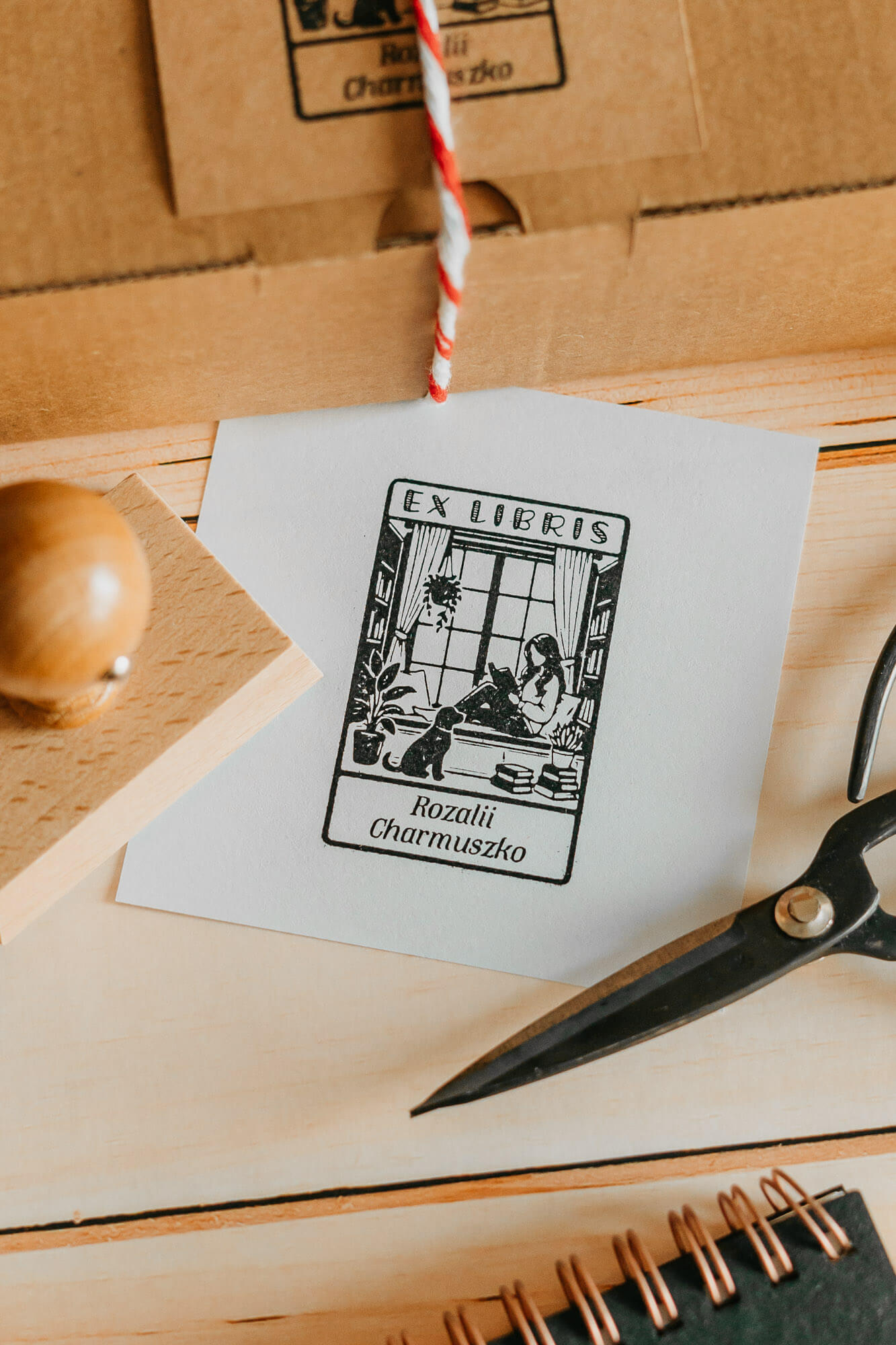 Stempel Ex Libris Rozali