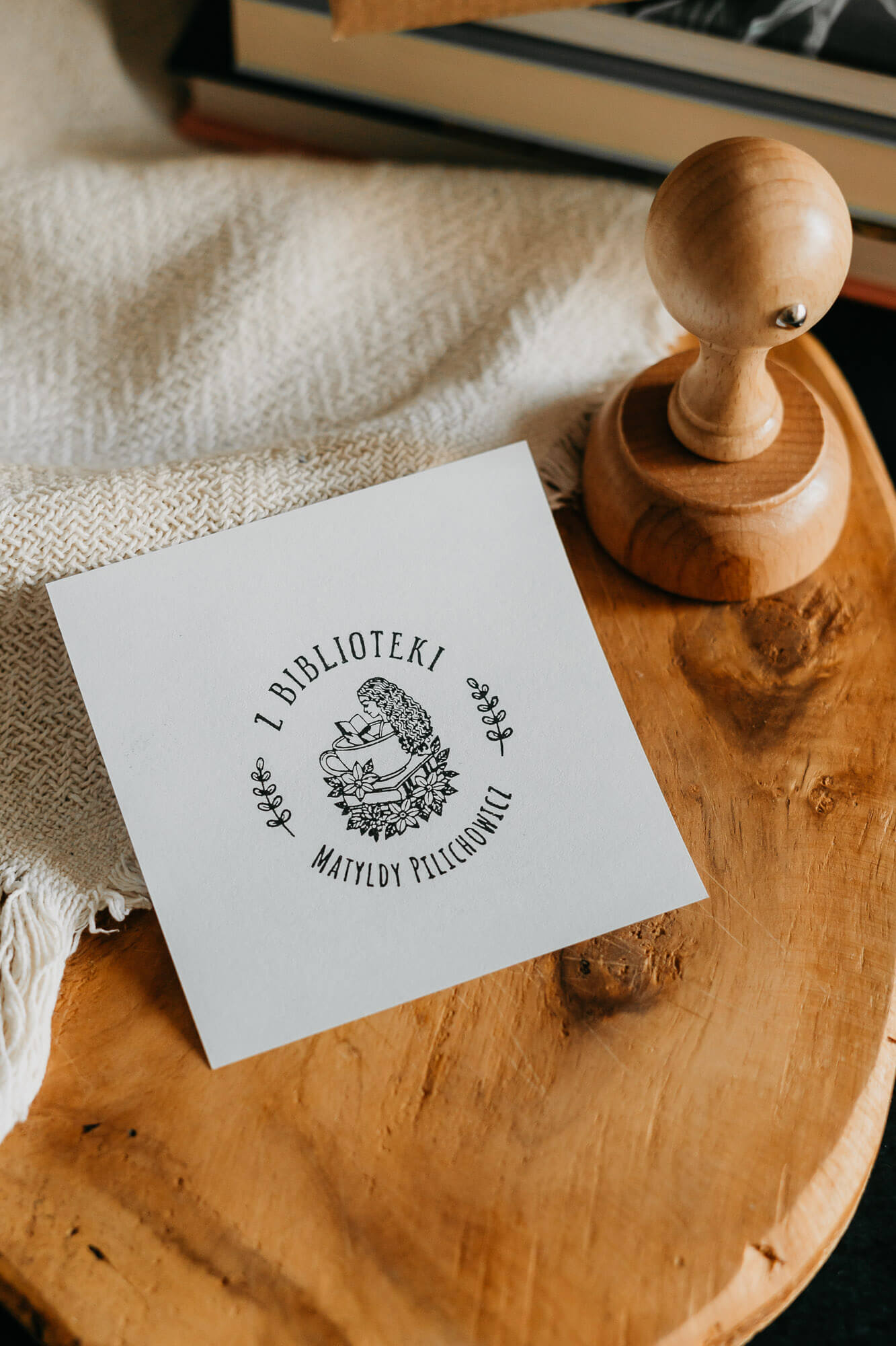 Stempel Ex Libris Relaks