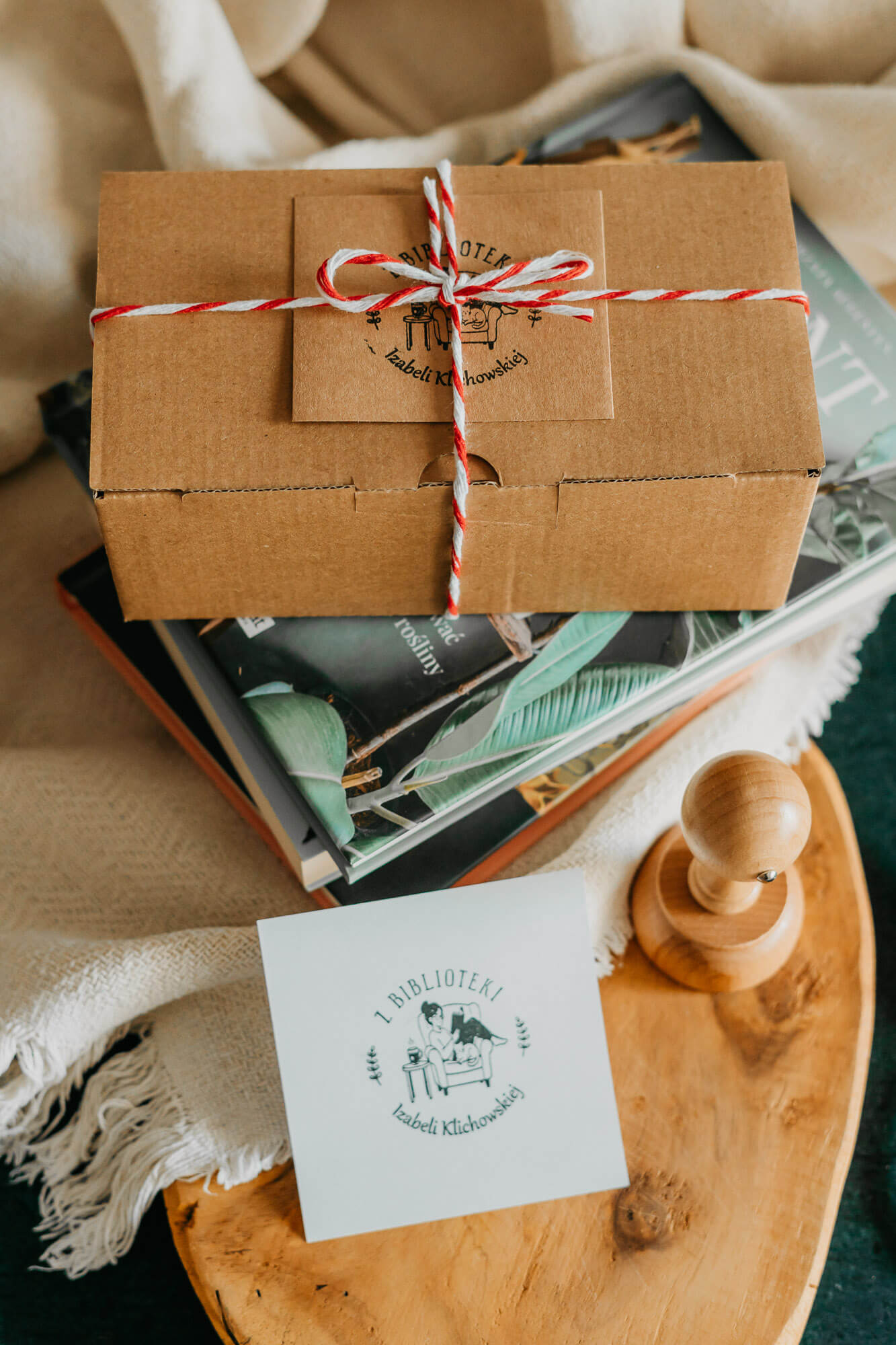 Stempel Ex Libris Fotelowe Love