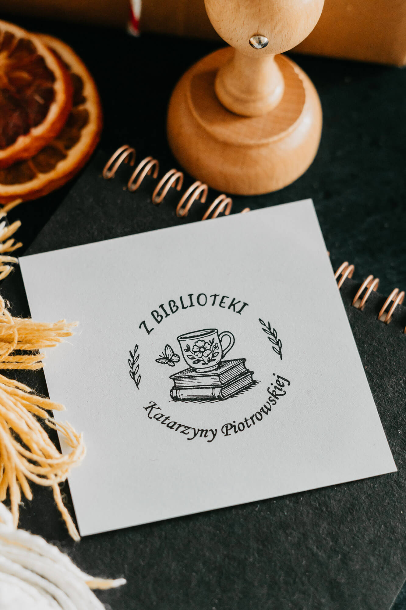 Stempel Ex Libris Herbatka