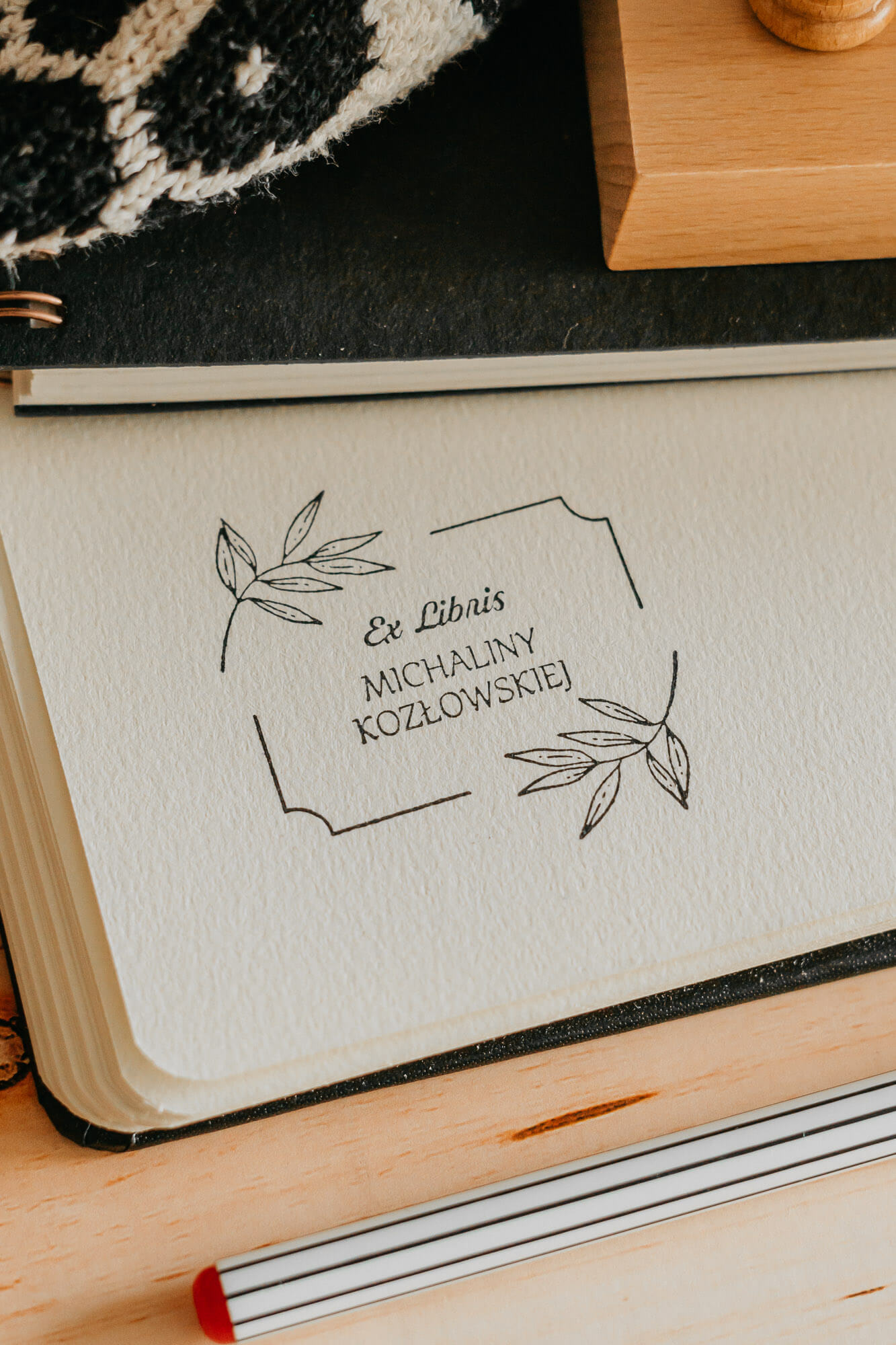 Stempel Ex Libris Retro