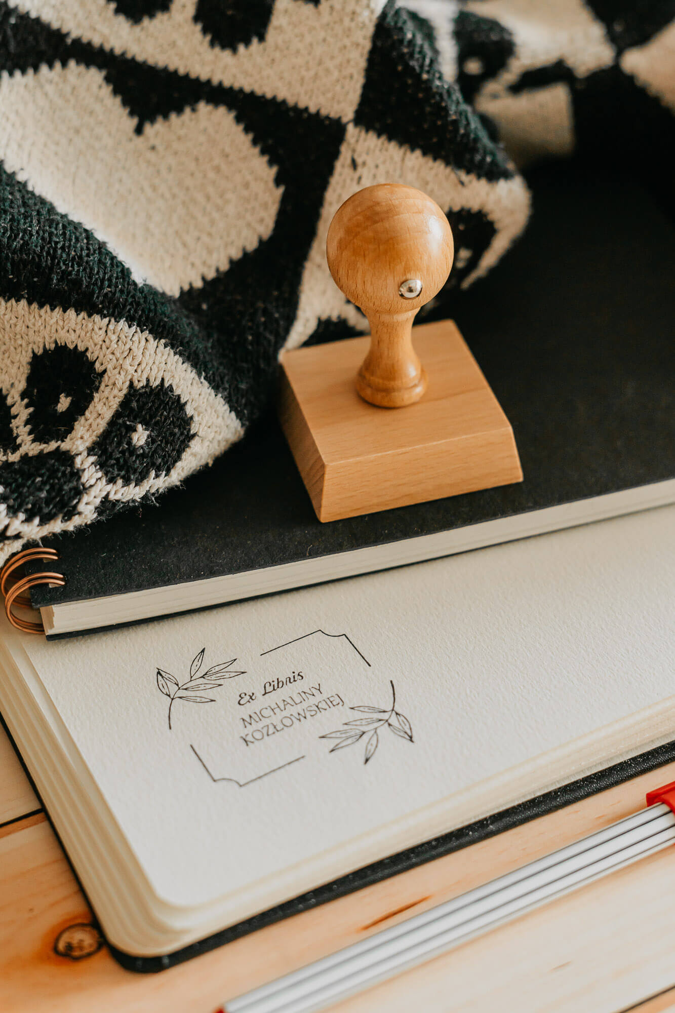 Stempel Ex Libris Retro