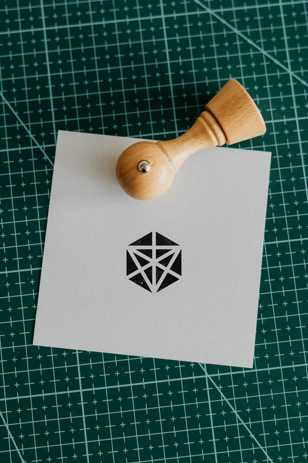 Pieczątka Firmowa Z Logo 25 mm